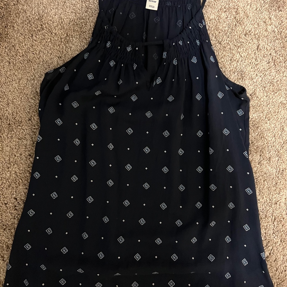 Pattern tank top